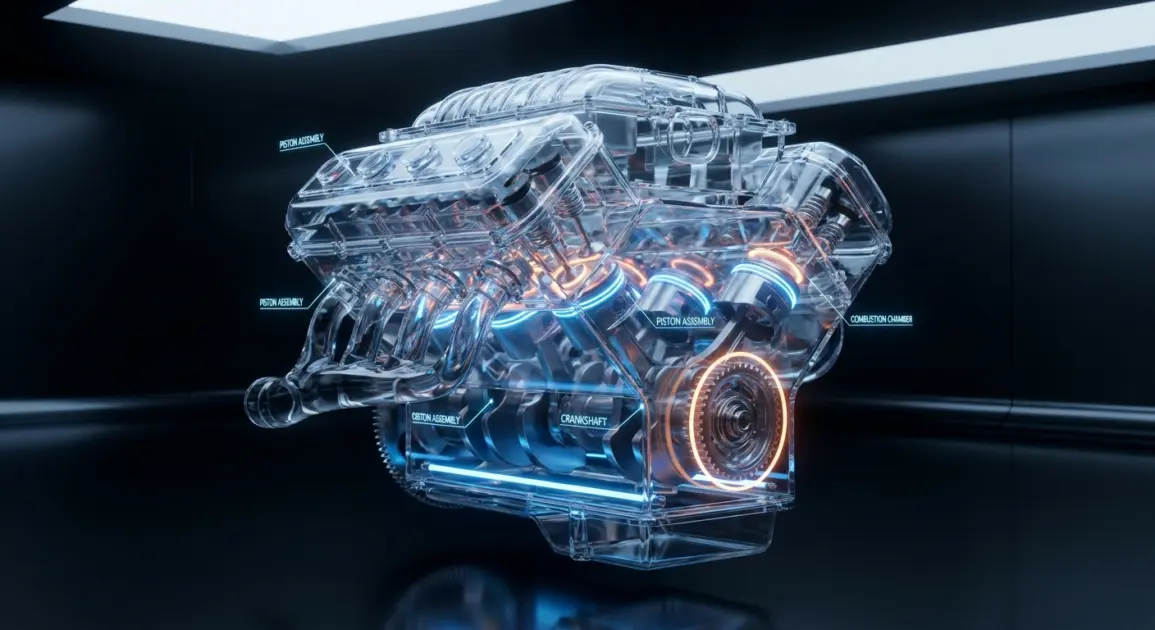 como funciona un motor
