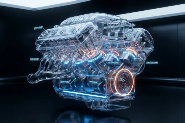 como funciona un motor
